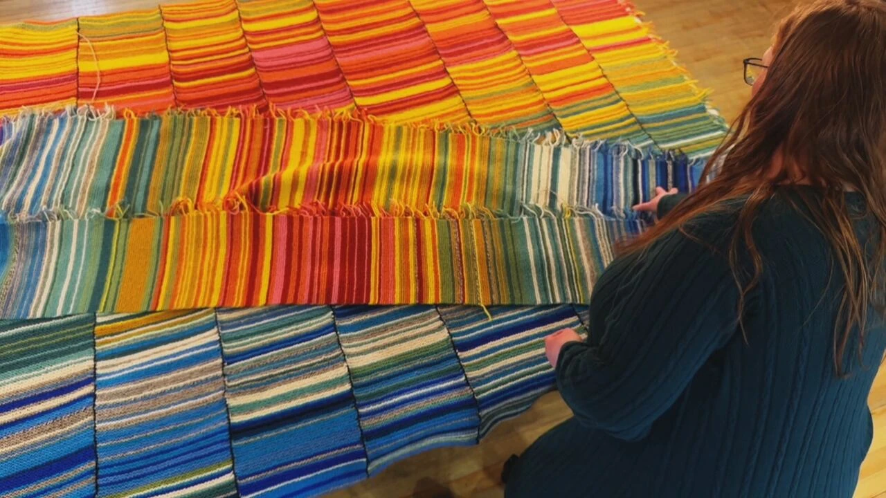 Kentville artist documents climate change with yarn
