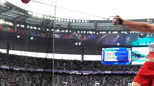 Watch Canada's Ethan Katzberg go for gold in the men's hammer throw final