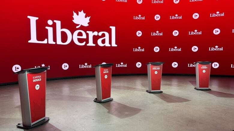 Liberal leadership candidates prepare to take the stage in final debate