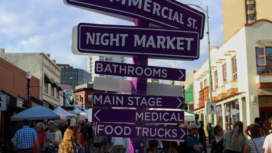 7th annual Nanaimo night market kicks off for the summer