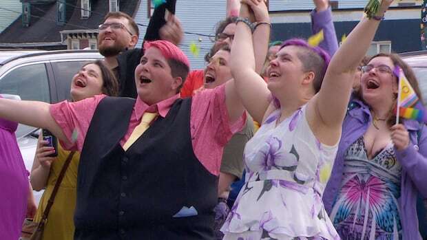 Getting married at Pride shows love means love for everyone, say these newlyweds