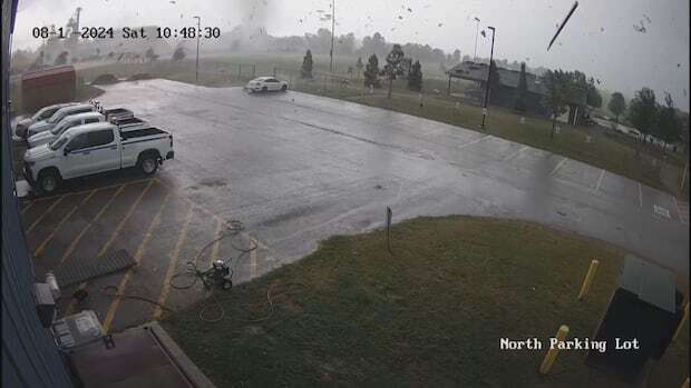 New footage of Ayr tornado shows destruction of Cowan Park