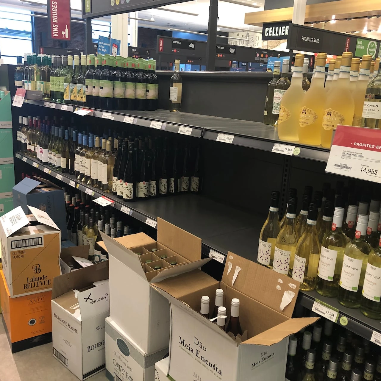 $27M of U.S. booze is sitting in storage in Quebec. Is it going bad?