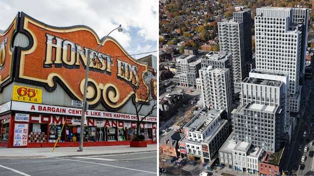 What's going on with the massive development where Honest Eds once stood?