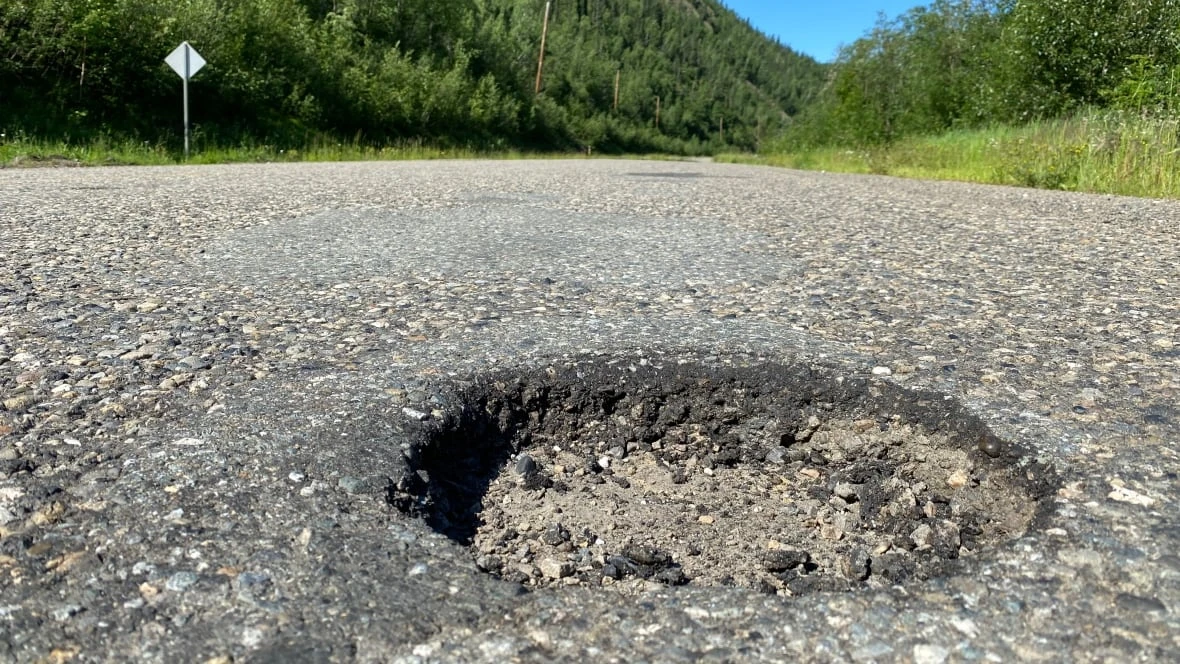 Road condition along the North Klondike Highway are worst some Yukoners have ever seen