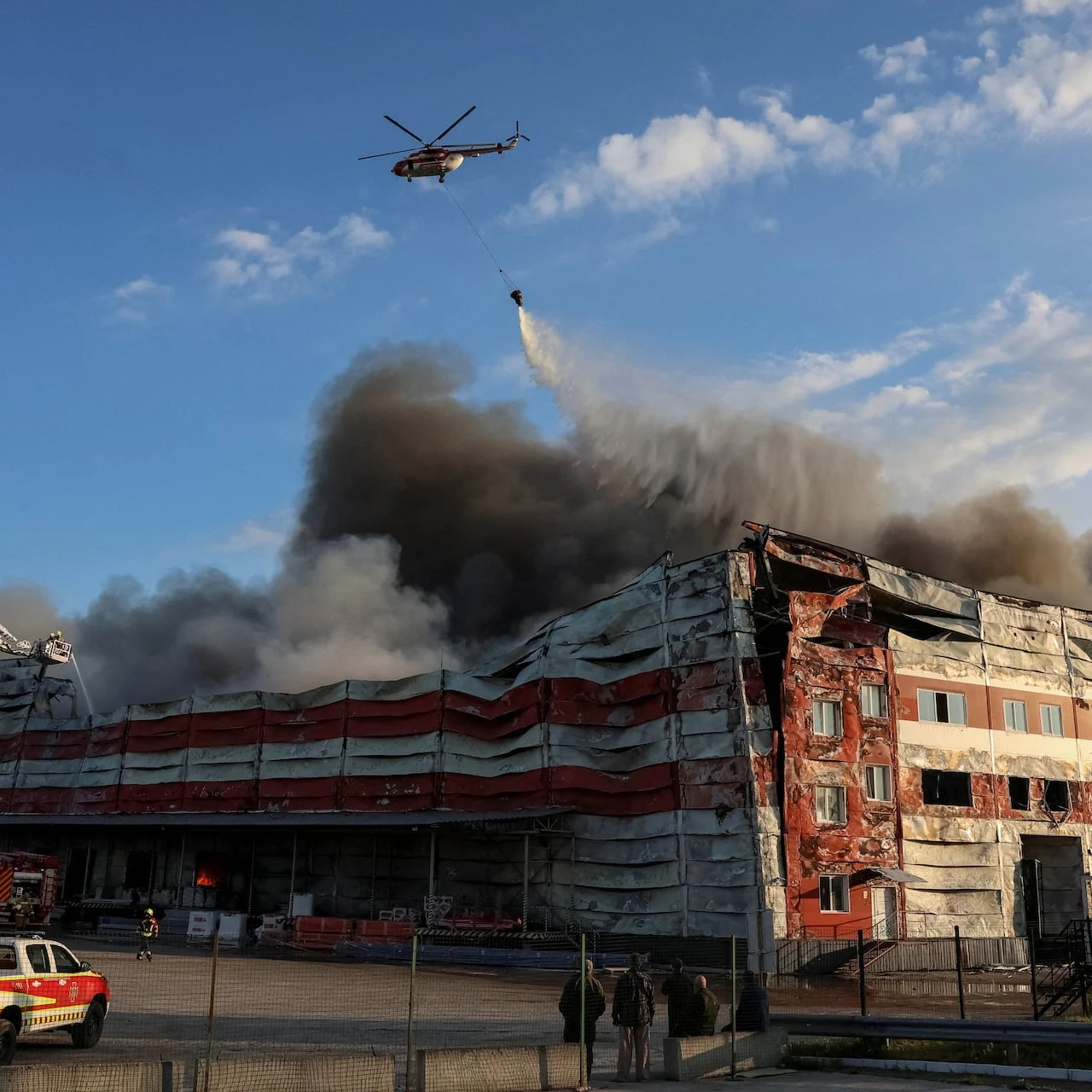 Russian ballistic missile attack on Kyiv kills 1, wounds 16