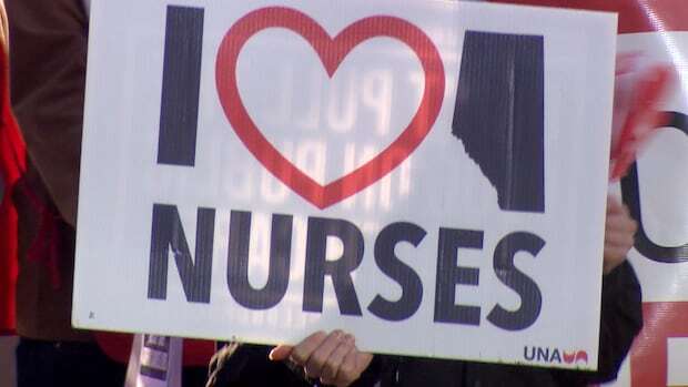 Alberta nurses hold rallies amidst contract talks with the province