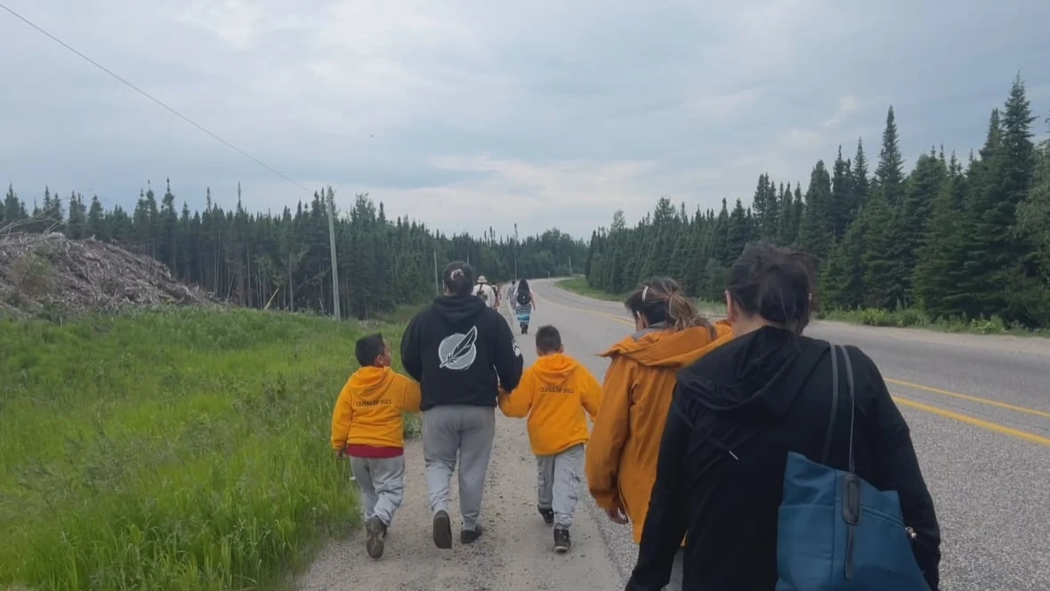 Sheshatshiu youth walk 130KM to protect Gull Island