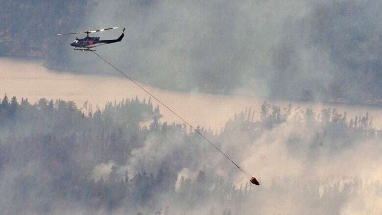 Cooler temperatures, rain over the weekend help fight Latchford area fire