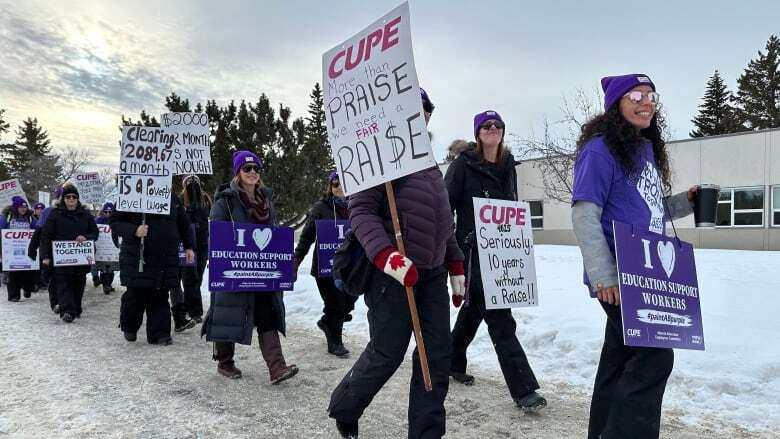 Education minister directs schools to provide in-person classes during support staff strike