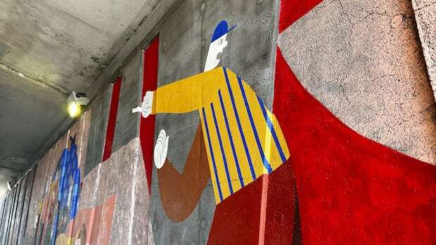 Montreal’s history of protests honoured with underpass mural