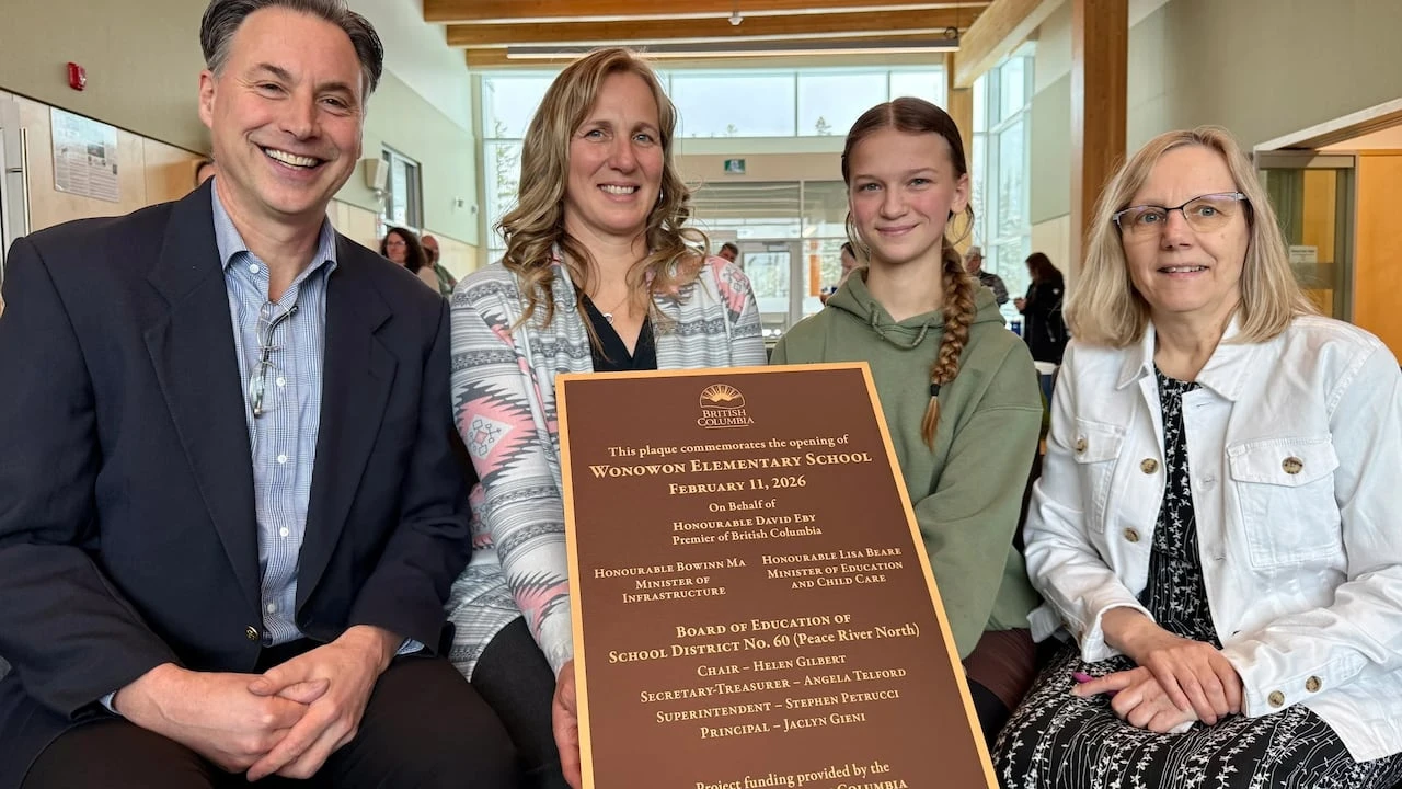 Newly built classrooms offer needed space to two northeast B.C. schools
