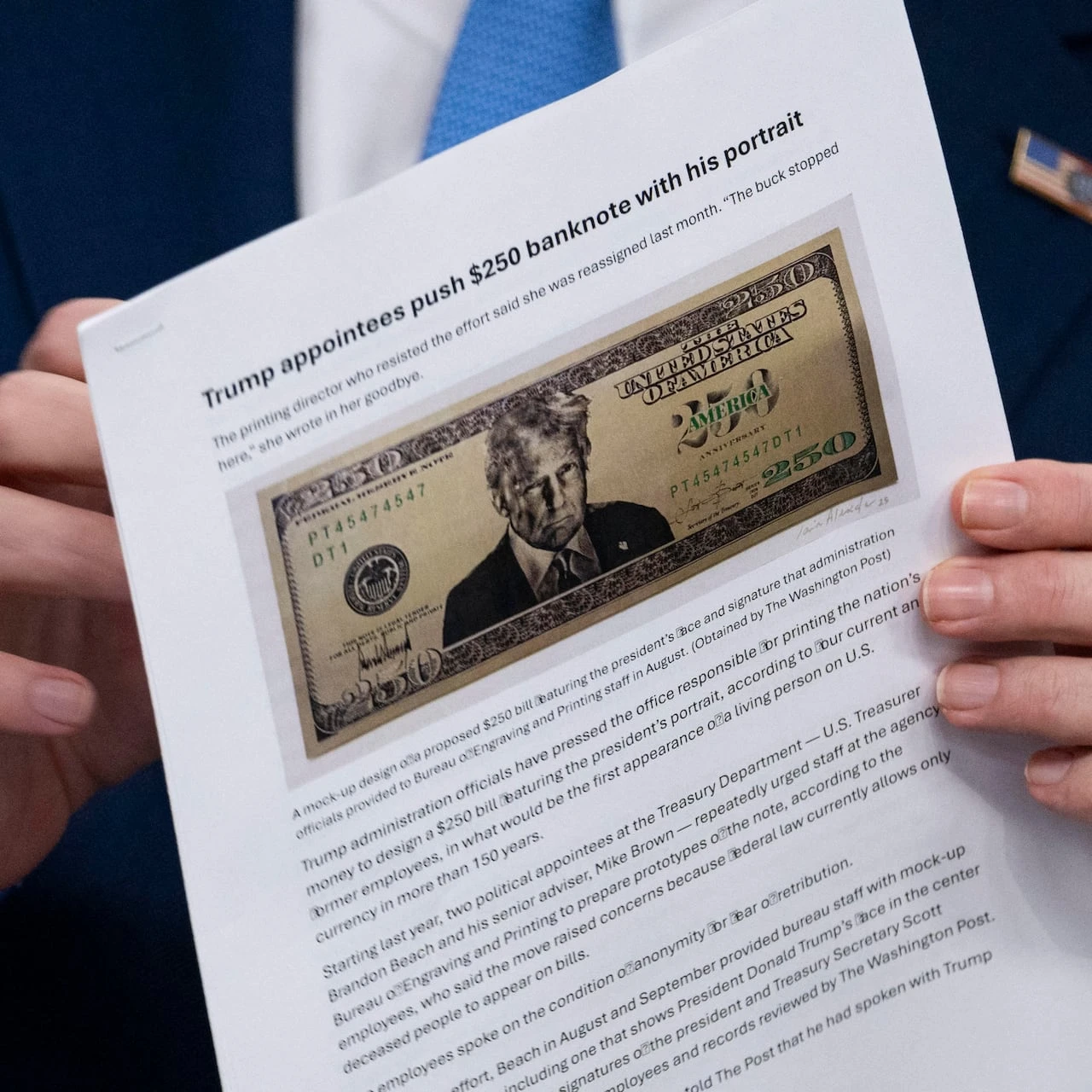 A Trump $250 Bill | About That