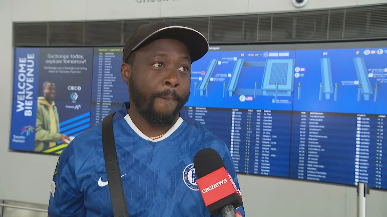 Regina family of 9 sleeping at Toronton Pearson airport, flight delays continue