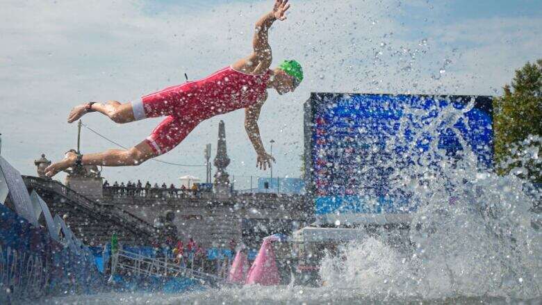 Olympic triathletes swam the Seine this week — in bacteria levels that wouldn't get a pass in Ottawa