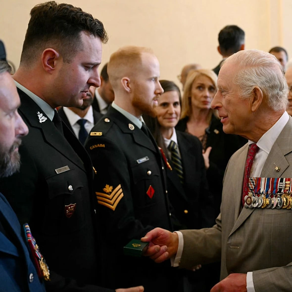 In Italy, a Canadian has a 'very humbling experience' meeting with King Charles