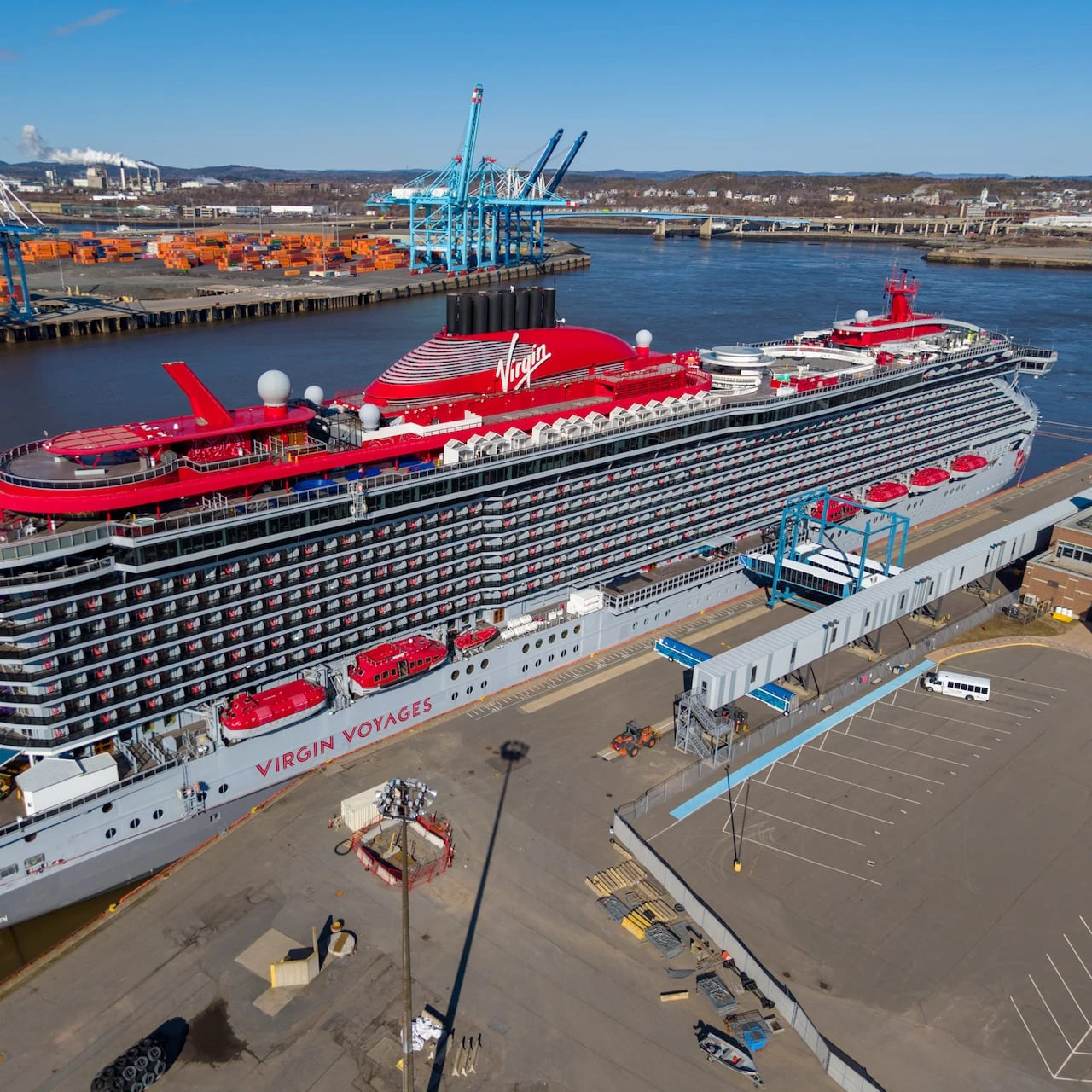 Their Bermuda cruise was rerouted to New Brunswick. They were told to pack layers