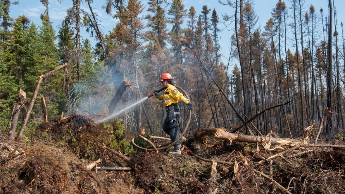 Despite some weekend showers, fires still burn out of control in N.B.