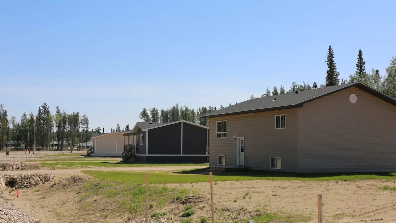 Indigenous governments take the lead on building housing in Fort Smith, N.W.T.