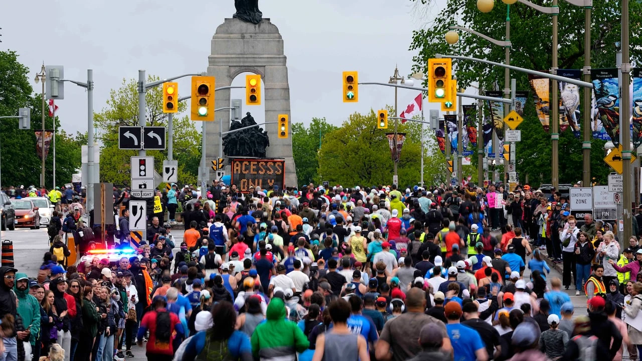 Over 16,800 runners compete in 2026 Ottawa marathon