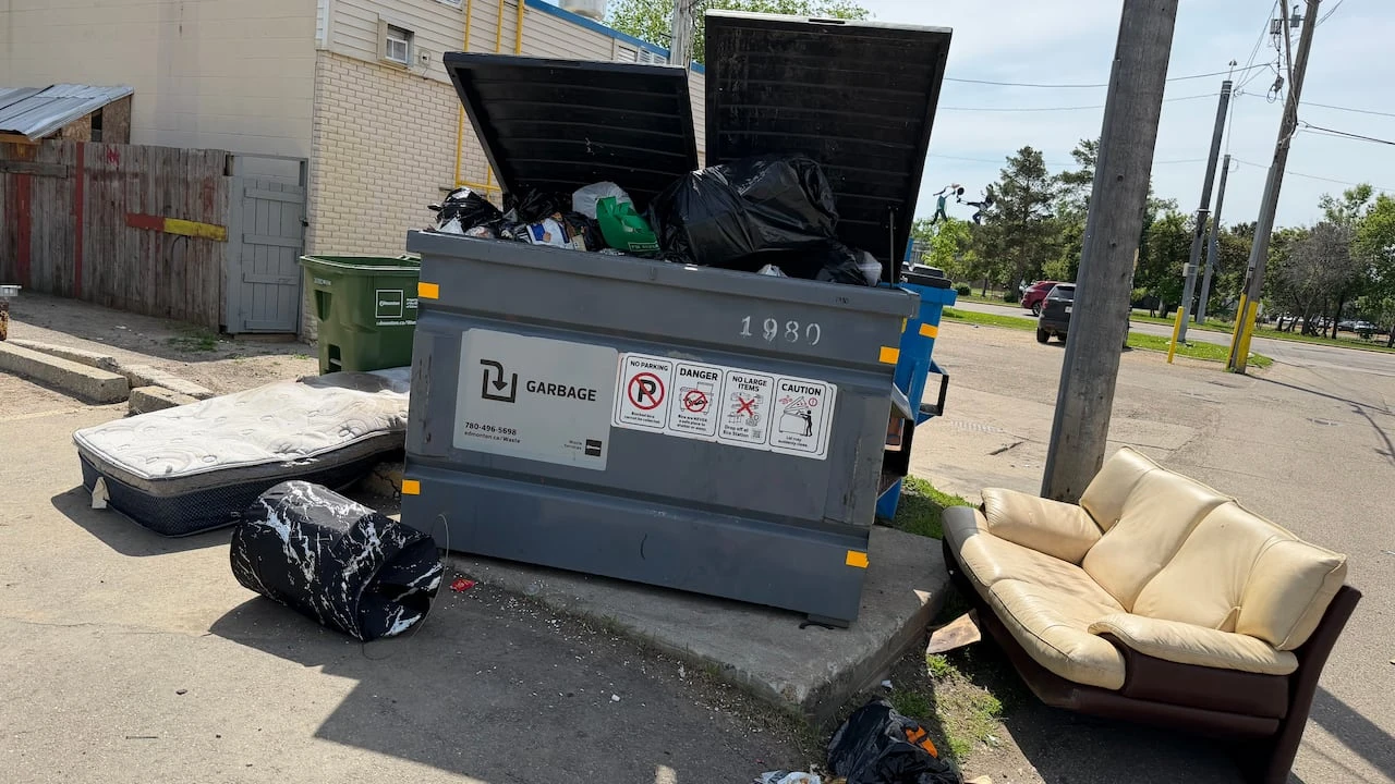 Edmonton’s apartments and condos have an illegal dumping problem the city wants to fix
