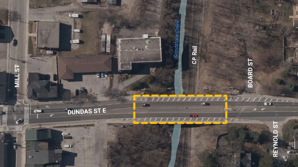 Bridge over Grindstone Creek in Waterdown to be closed June 1 to 5