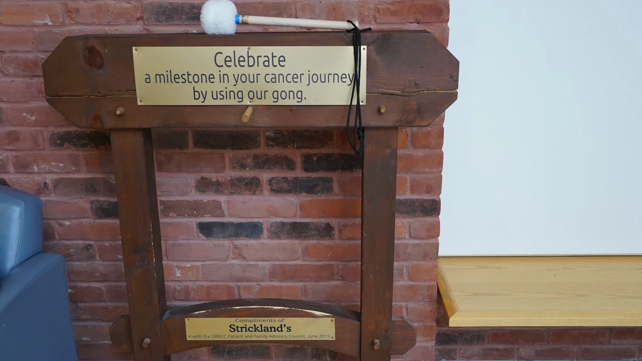 Ceremonial gong with 'significant meaning' stolen from Kitchener cancer centre