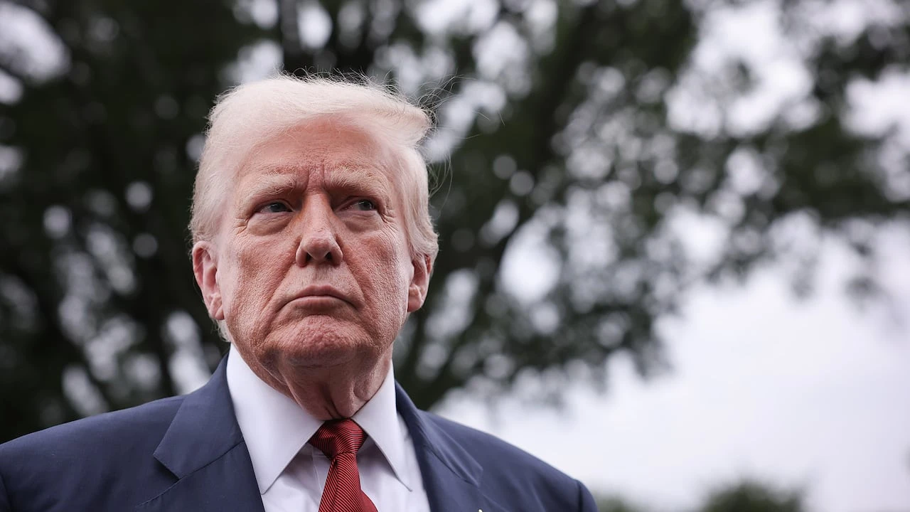 Trump lashes out after U.S. economic data points to tariff slowdown