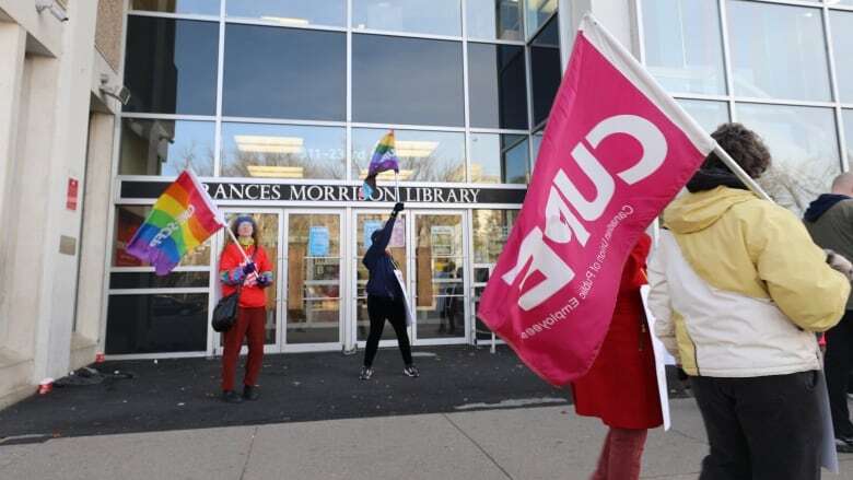 Saskatoon library workers strike for better pay and safer work conditions