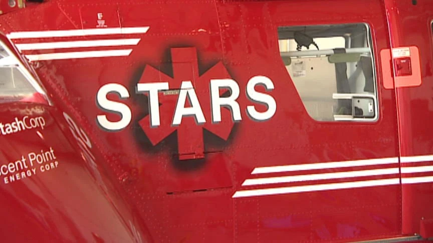 Sprayer plane crashes into power line, catches fire near Weyburn, Sask.