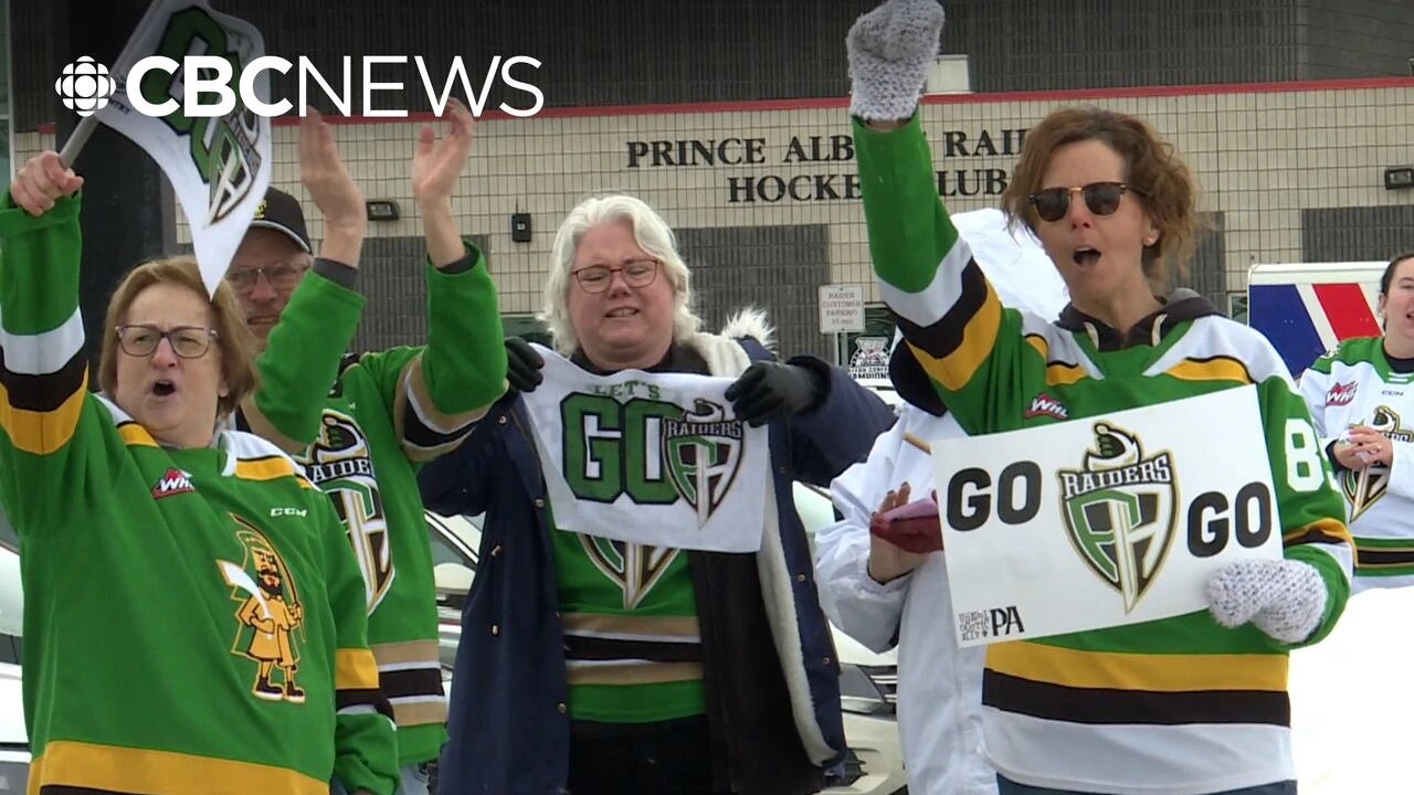 Prince Albert cheers Raiders on as they head to Medicine Hat
