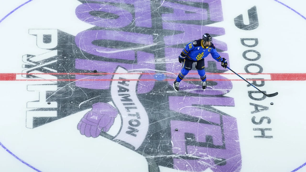 Minimum wage on Hamilton Hammers, men's AHL team, $27,000 more than for new women's pro hockey team