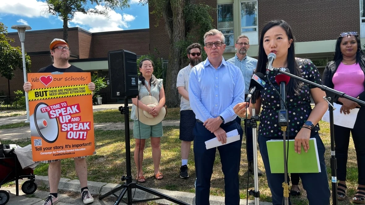 Coalition of parents, teachers, trustees speaks out against Ontario's school board takeover
