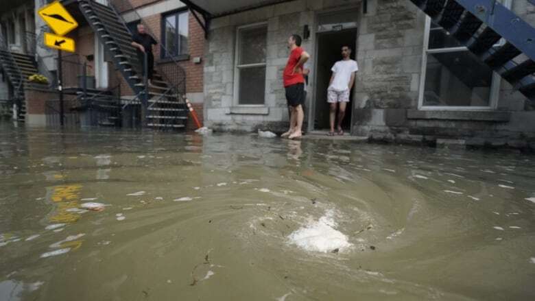 Water main that broke and flooded Montreal streets was almost due for inspection, city says