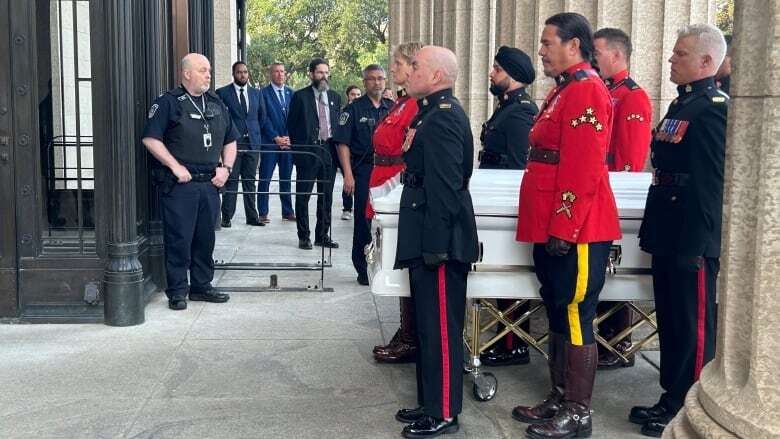 Song and sorrow lead Cathy Merrick, the late AMC grand chief, to lie in state at Manitoba Legislature