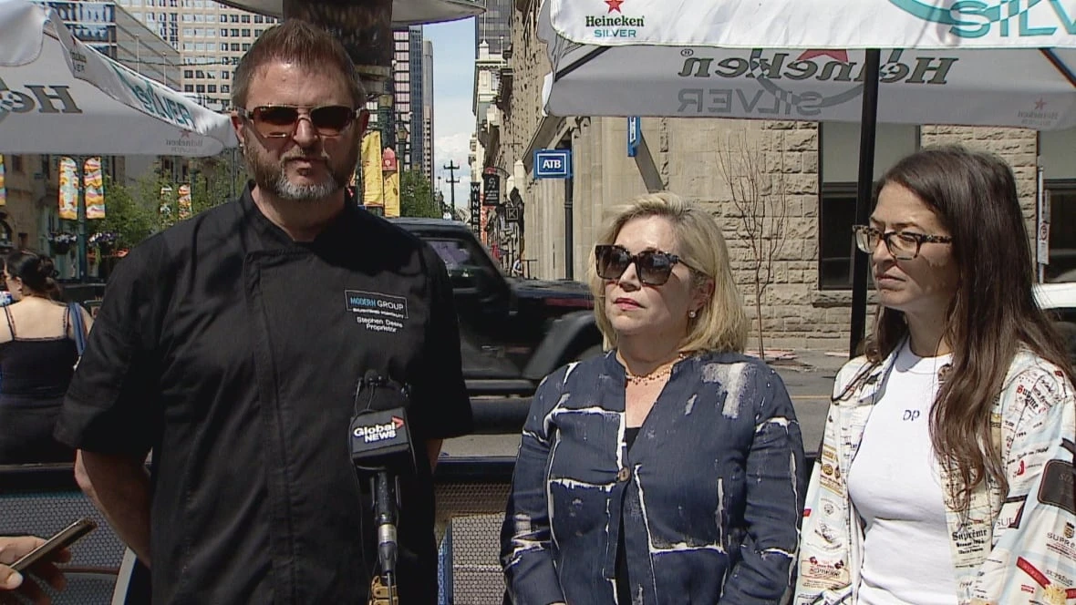 Stephen Avenue businesses threaten legal action over construction plans, cite potential for 'irreparable' harm