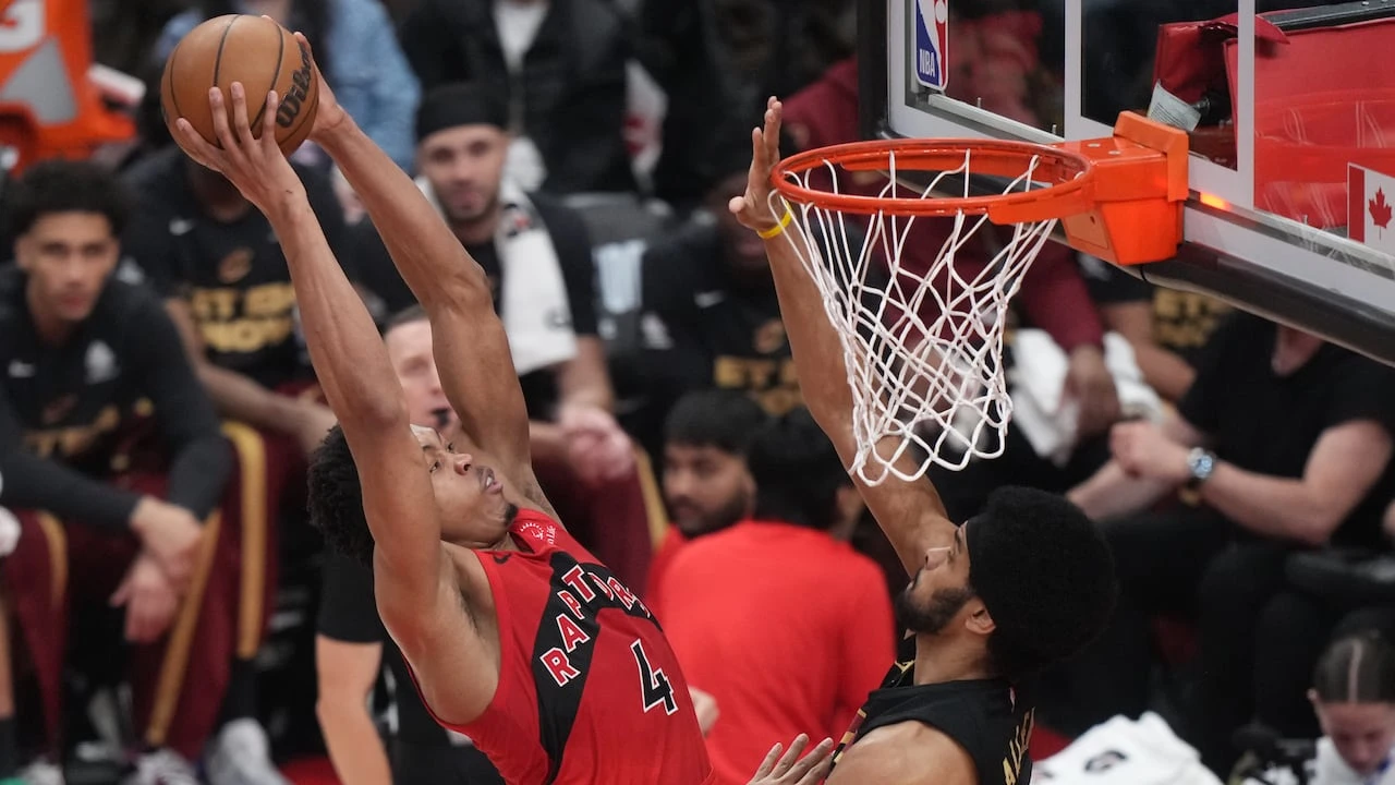 Barrett sinks overtime game winner as Raptors stun Cavaliers to force Game 7