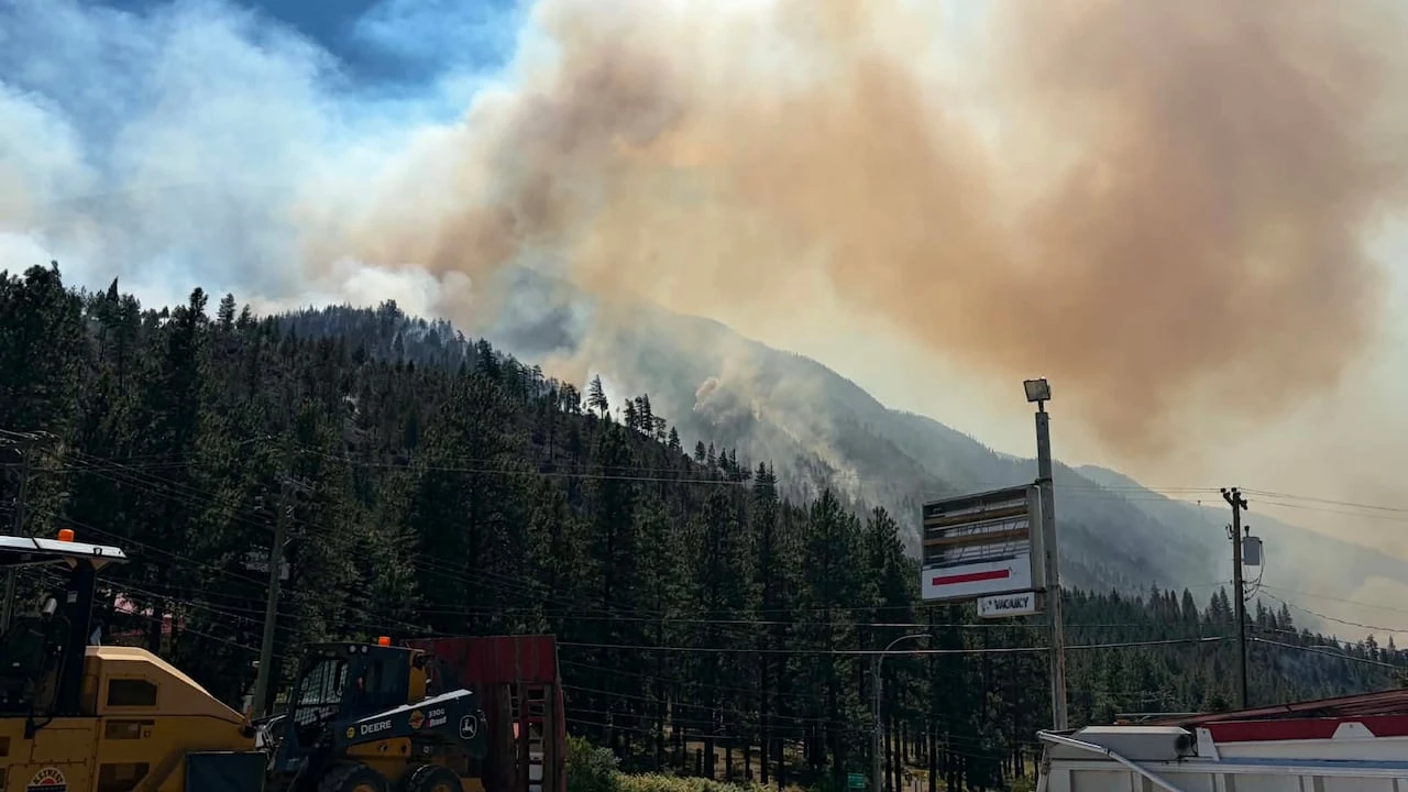 Cooler overnight weather aids Lytton wildfire fight, but hot days ahead: BCWS