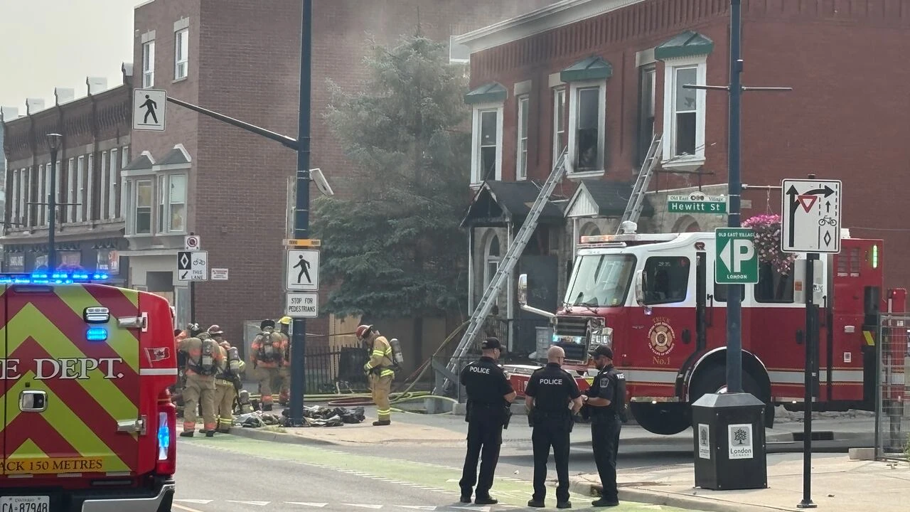 Emergency crews called to apartment building fire in Old East Village