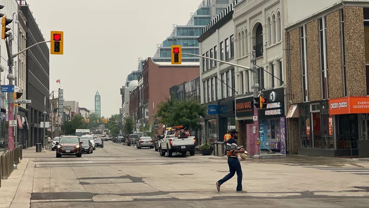 Orange-level air quality warning extended into weekend in Waterloo region, Guelph and area