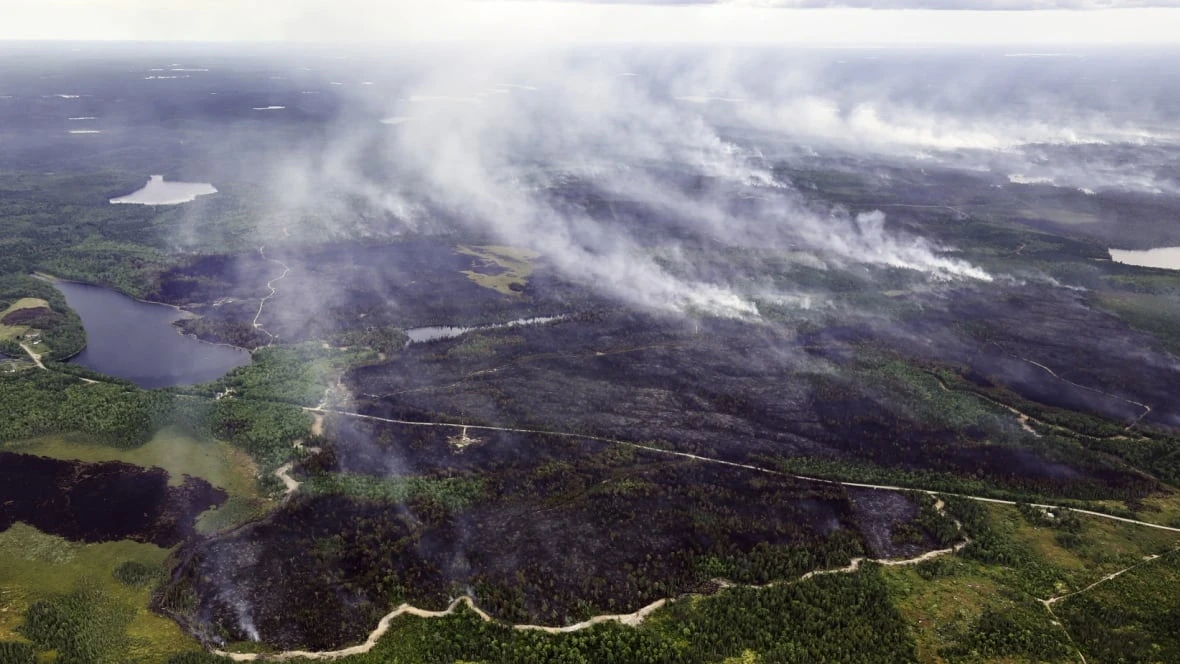 Long Lake wildfire same size for 3rd day. Why isn't it considered held?