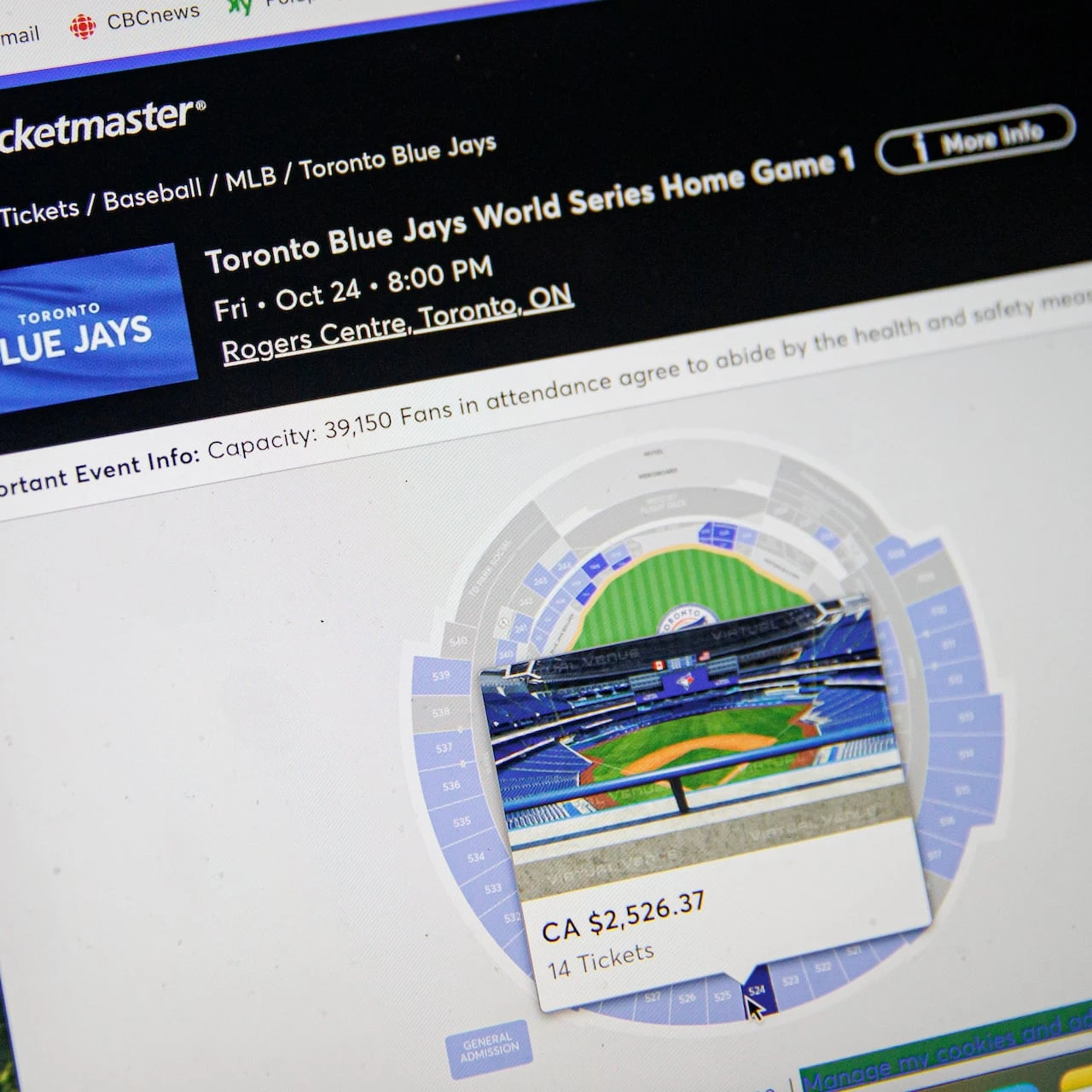 Jays fans swing — and miss — at securing face-value tickets to the World Series