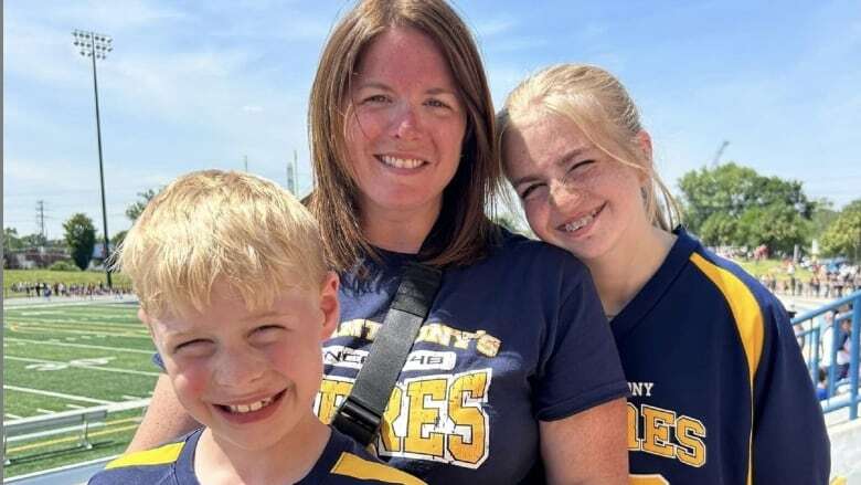 Chaplain blesses a permanent memorial to mom and 2 kids killed in Harrow murder-suicide