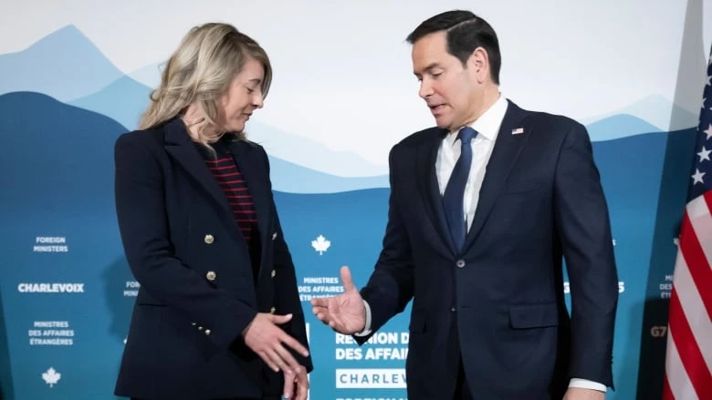 Joly tells Marco Rubio 'Canada's sovereignty is not up to debate, period'