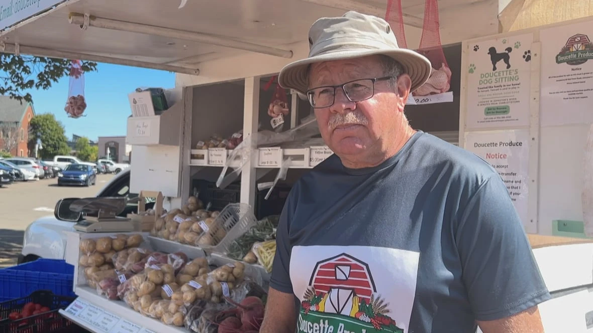 Dry summer leaves fewer farmers at Charlottetown's outdoor Sunday market