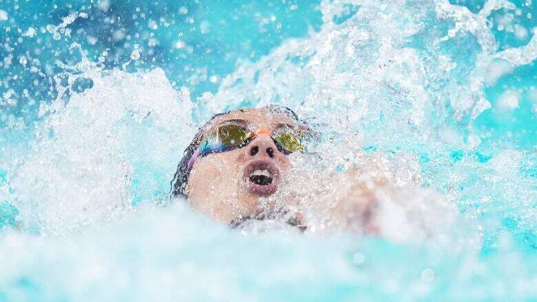 Masse wins women's 100m backstroke at Canadian swimming trials