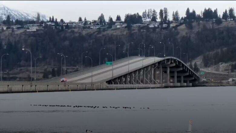 Bridge connecting Kelowna and West Kelowna closed due to police incident