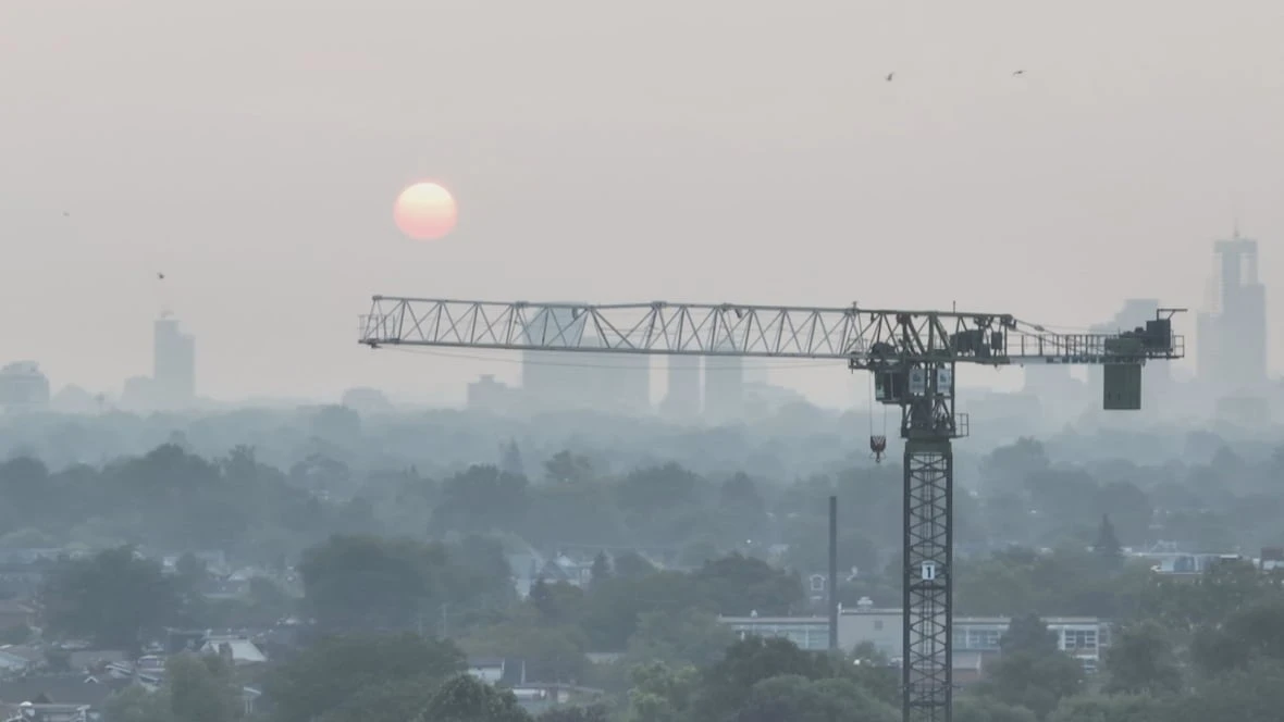 Smoky conditions continue to cover the GTA, but relief is expected in the days ahead