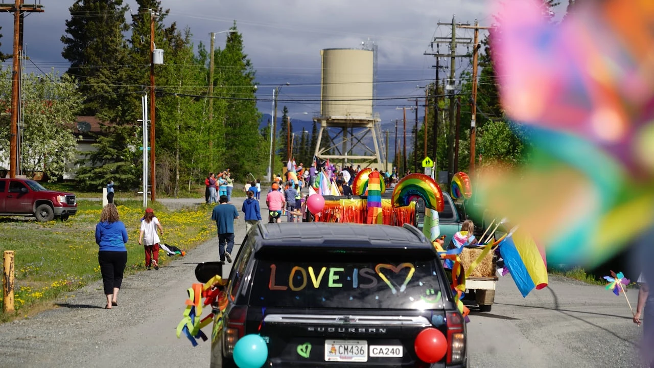 Haines Junction, Yukon, stages its 1st-ever ‘diversity parade’