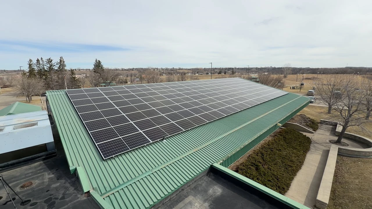 Brandon’s biggest green space gets greener with new solar installation